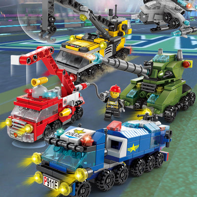 Bloques de Construcción Inteligentes con Partículas Pequeñas - Auto Ensamblable para Niños