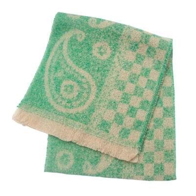 Bufanda Cuello Cálido Estampado Paisley Jacquard Unisex - Image 20