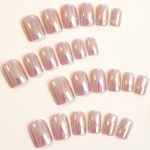 Uñas Postizas Electrochapadas Removibles - Diseño Profesional Acabado