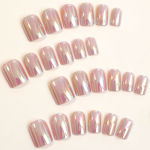 Uñas Postizas Electrochapadas Removibles - Diseño Profesional Acabado