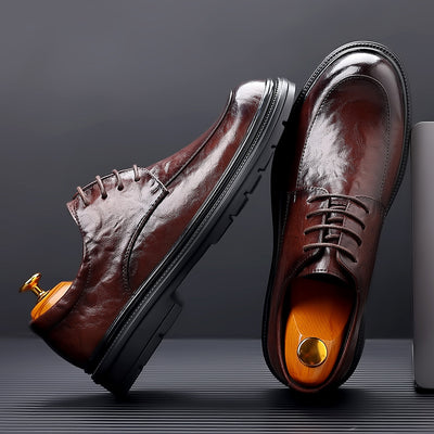 Zapatos de Cuero Ejecutivos British para Hombre - Image 3