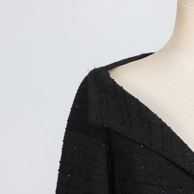 Vestido Elegante Hombros Descubiertos con Manga Larga y Cintura Ajustada - Image 19