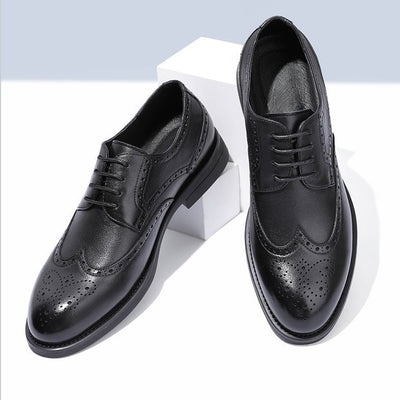 Zapatos Brogue de Cuero para Hombre - Estilo Clásico Elegante - Image 30