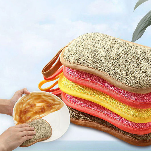Esponja Mágica Doble Cara para Limpiar Cocina con Microfibra