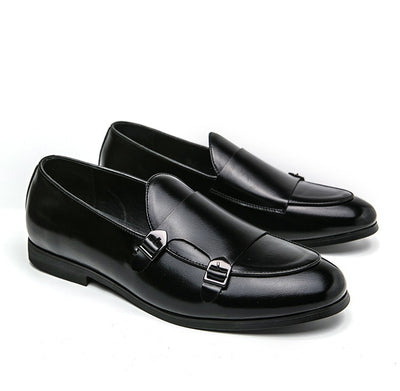 Zapatos de Cuero para Hombre Otoño con Doble Hebilla - Image 16