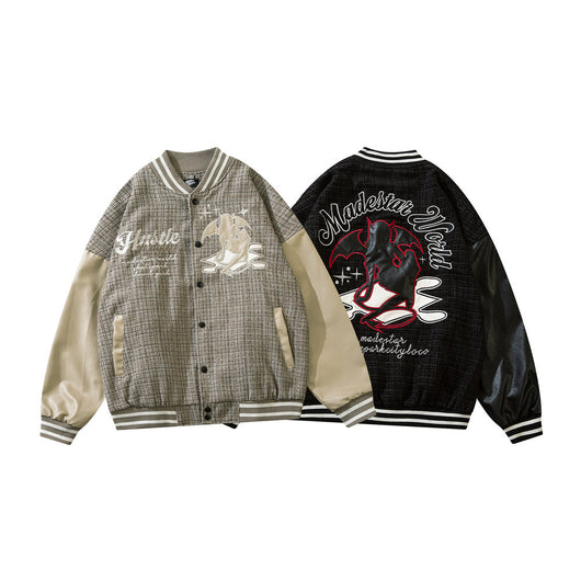 Chaqueta de Cuero PU Estilo Americano para Hombre y Mujer - Image 6