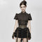 Faldas Vintage Steampunk para Mujer con Cintura Broncead