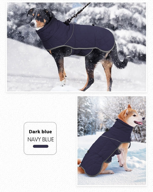 Abrigo Acolchado para Perros Medianos y Grandes - Algodón Térmico Protector - Image 11