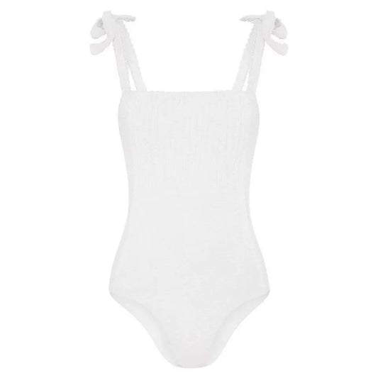 Traje de Baño Enterizo Elegante con Espalda Descubierta