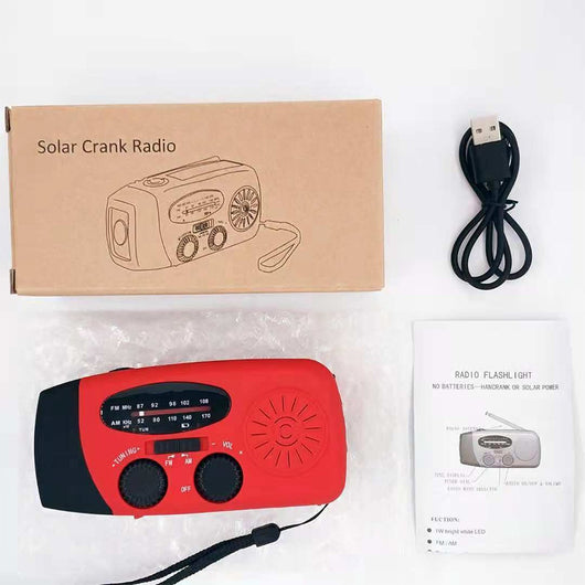 Radio de Emergencia Solar Portátil con 3 LEDs - Image 16