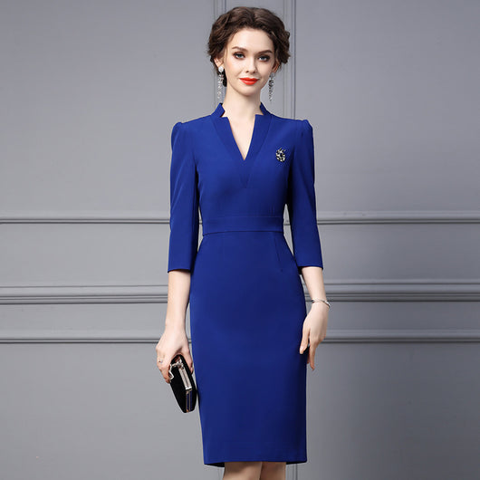 Vestido Ejecutivo que Disimula la Cintura