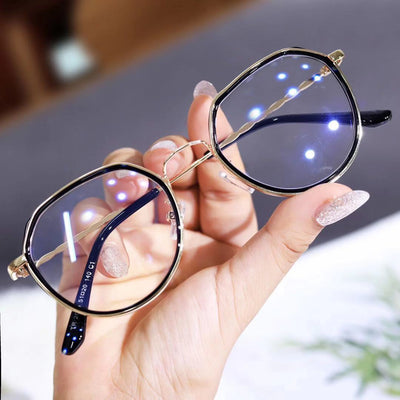 Lentes Antiazul Poligonales Estilo Coreano - Image 16