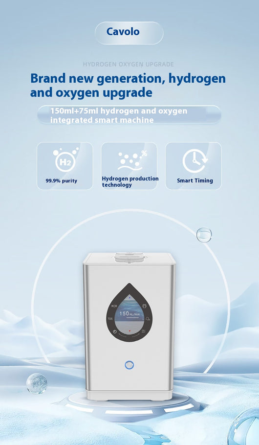 Generador de Oxihidrógeno Compacto Todo en Uno para Bienestar - Image 7