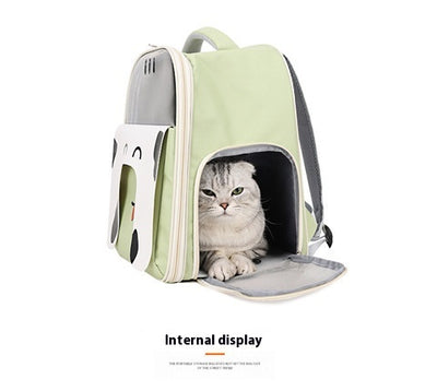 Mochila de Gran Capacidad para Mascotas - Viajes y Aventuras al Aire Libre - Image 9