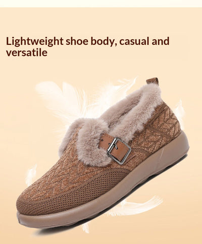 Zapatos de Algodón Aislados con Forro Polar Extra Grueso para Mujer - Image 31