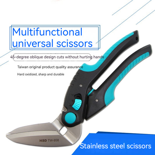 Tijeras Universales para Ramas y Telas de Precisión Profesional