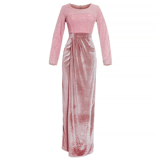 Vestido de Noche Africano con Lentejuelas para Banquetes - Image 11