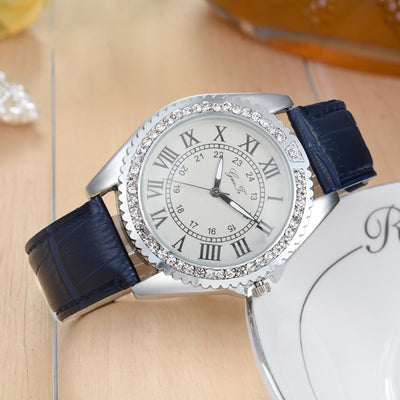 Reloj de Moda para Mujer con Escala Romana y Diseño de Engranajes - Image 8