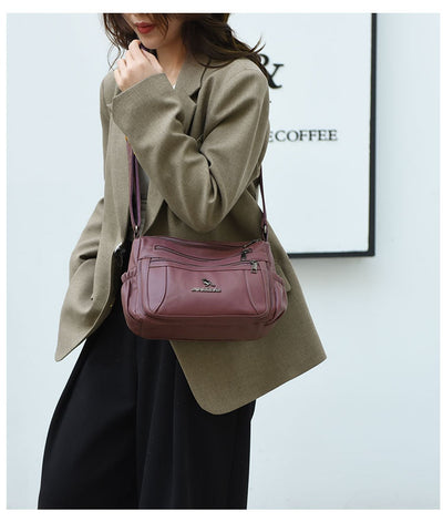 Bolso Bandolera de Gran Capacidad con Múltiples Compartimentos - Image 19