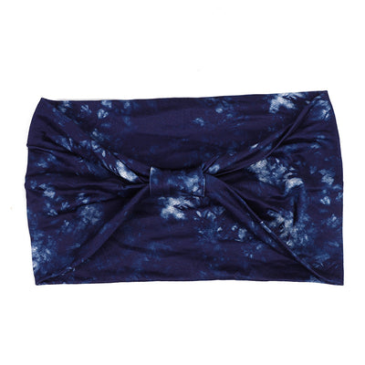 Banda Deportiva Ancha Tie-Dye Absorbente de Sudor para Mujeres - Image 3