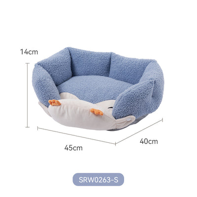 Nido Yurta Pingüino para Mascotas - Cama Cerrada Grande y Acogedora - Image 21