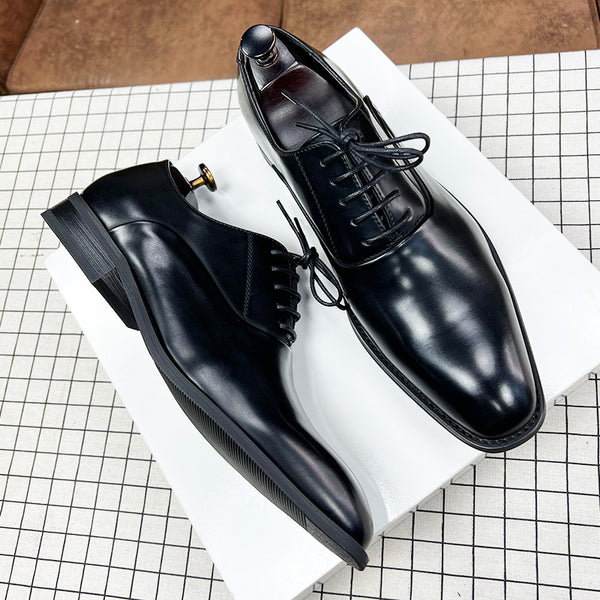 Zapatos de Cuero Versátiles Estilo Coreano Retro Japonés