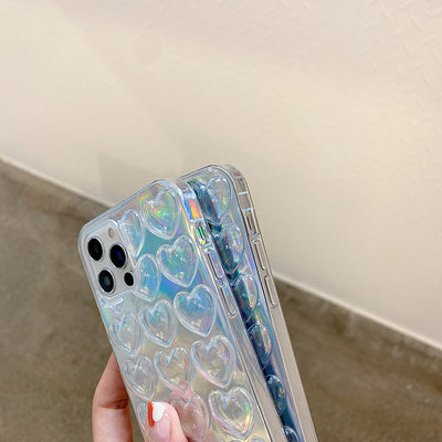 Funda Transparente 3D con Grabado Láser Love para Celular - Image 16