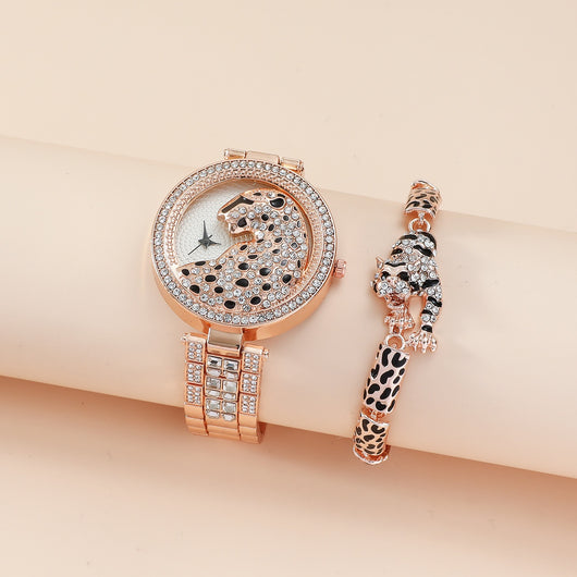 Reloj de Acero Inoxidable con Diamantes y Esfera Grande - Diseño Minimalista - Image 23