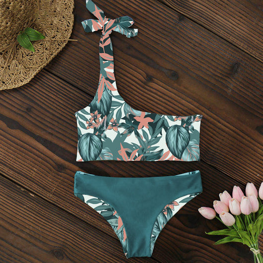 Bikini Asimétrico de Talle Bajo Sexy para Mujer - Image 7
