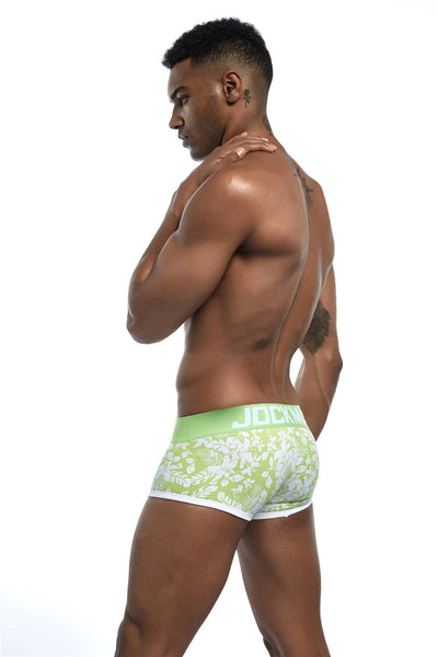 Calzoncillos Tipo Boxer Estampado con Hojas de Algodón para Hombre - Image 6