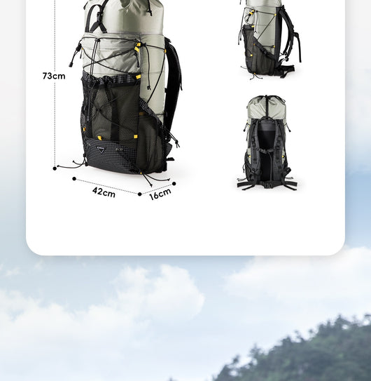 Mochila de Senderismo 35L - Bolsa de Montaña de Gran Capacidad - Image 24