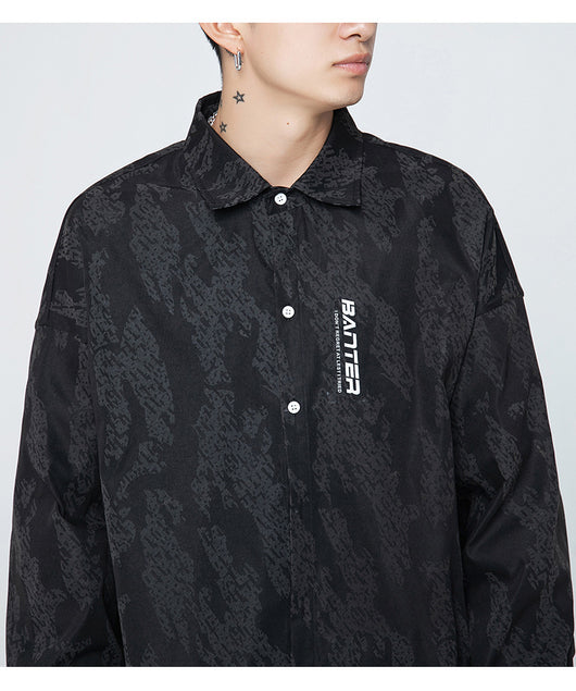 Camisa Manga Larga Estampado Luminoso Tide Brand - Jacket Versátil para Hombre - Image 13