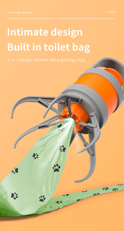 Recogedor de Desechos para Mascotas con Bolsas - Kit Completo de Limpieza Portátil - Image 6