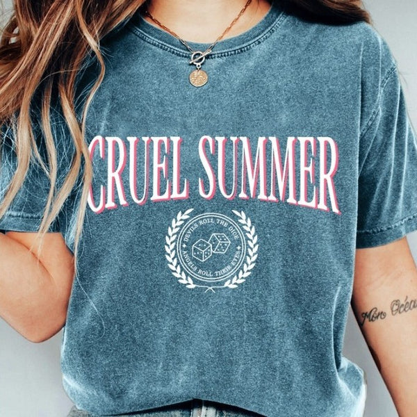 Camiseta Casual para Mujer con Impresión 3D Digital