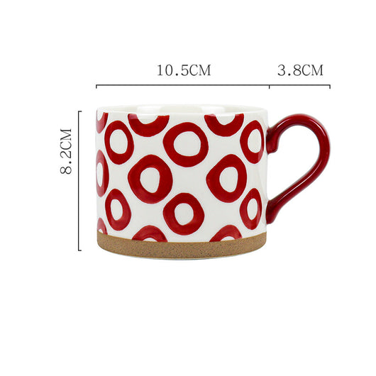 Taza de Cerámica Artesanal Pintada a Mano - Diseño Personalidad Creativa - Image 2