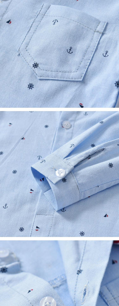 Camisa de Cuadros para Niño con Tirantes Largos - Image 8