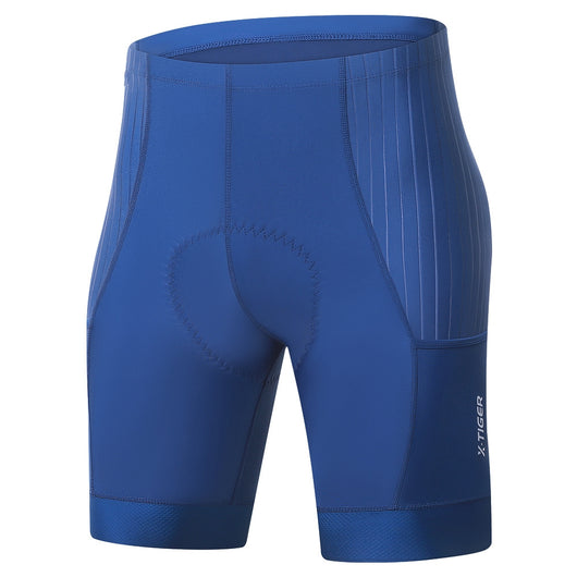 Pantalones Cortos de Ciclismo con Tirantes para Hombre - Image 11