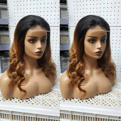 Peluca Ondulada Body Wave 1B 27 con Encaje 4x4 - Cabello Humano Brasileño - Image 6