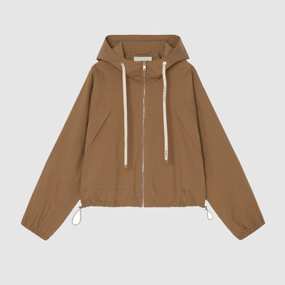 Chaqueta con Capucha de Algodón Popelina - Image 11