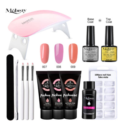Set Completo de Manicura Profesional con Pegamento Extendido y Herramientas - Image 17