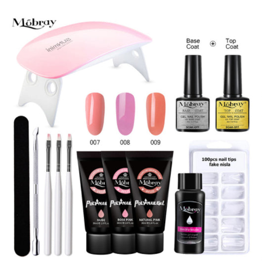 Set Completo de Manicura Profesional con Pegamento Extendido y Herramientas - Image 17
