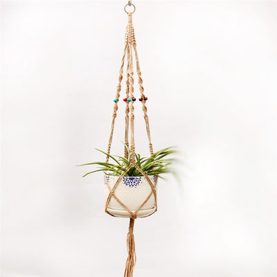 Colgador de Macramé Vintage para Plantas - Image 4
