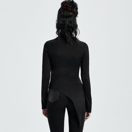 Remera Cuello Alto Cyber Steampunk Gothic - Image 6