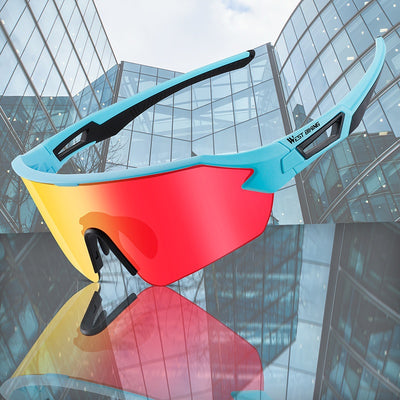 Gafas de Ciclismo Marco Grande Lentes de Color Protección Contra el Viento - Image 18