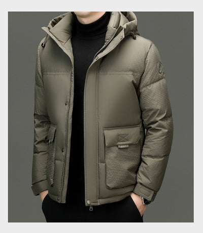 Chaqueta Acolchada de Plumón para Invierno - Image 21