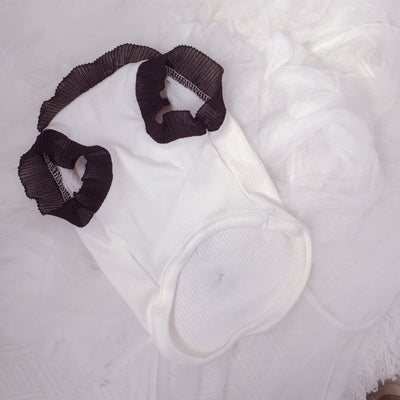Chaleco para Perro con Moño Negro y Blanco - Image 4
