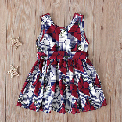 Conjunto Vestido y Cinturón para Niñas - Dos Piezas - Image 12