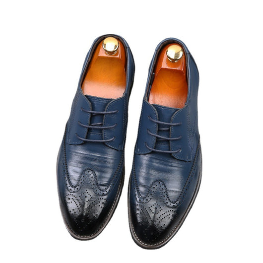 Zapatos Casuales de Cuero para Hombre con Cordones - Image 10