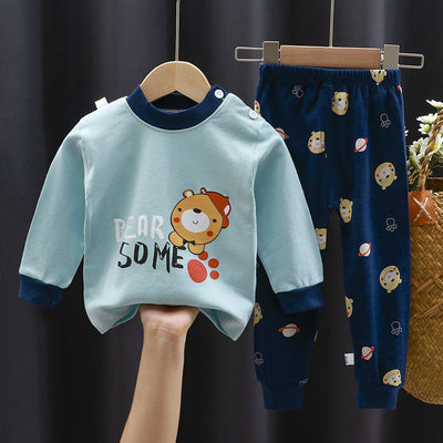 Conjunto de Ropa Interior Infantil Algodón Primavera Otoño - Image 49