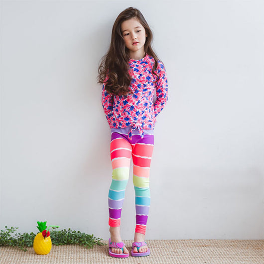 Traje de Baño Infantil de Manga Larga con Protección Solar - Image 3